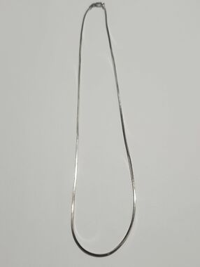 Sterling Silver Chain Necklace FAS 925